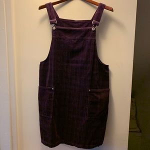 Faded Glory Vintage Corduroy overall dress